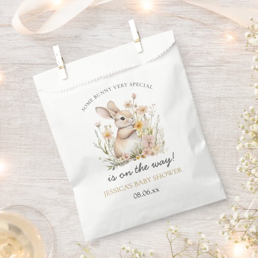 Somebunny Special Wildblumen Frühjahrsdusche Geschenktütchen (Ausgeschnitten)