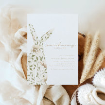 Somebunny Spring Oaster Floral Baby Dusche