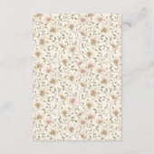 Somebunny Spring Words of Wisdom Baby Advice Hinweiskarte (Rückseite)