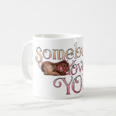 Somebunny - Tasse (Vorderseite Links)