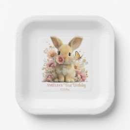 Somebunny wird Eins Papier-Teller Pappteller