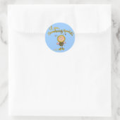 Somebuzzy Special Runder Aufkleber (Tasche)