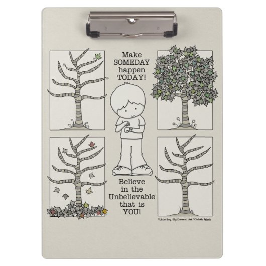 Someday Klemmbrett (Vorderseite)