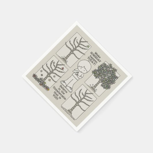 Someday Serviette (Ecke)