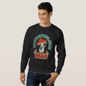 Someday We'll All Be Dead Retro Mushroom Existenti Sweatshirt (Vorne ganz)