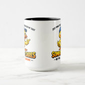 Someone Cares (Not Me) Funny duck Coworker Tasse (Zentrum)