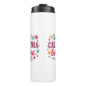 Someone in California Loves Me Funny Gifts Thermosbecher (Vorderseite)