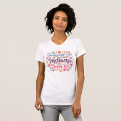 Someone in Indiana Loves Me Boho Hippie Design T-Shirt (Vorne ganz)