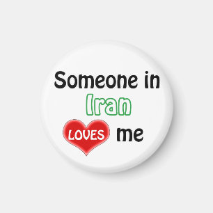 Someone in Iran loves me Magnet