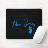 Someone In New Jersey Loves Me New Jersey Mousepad (Mit Mouse)
