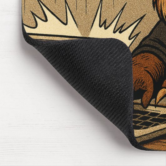 Someone Is Wrong On the Internet - Sloth Mouse Pad Mousepad (Ecke)