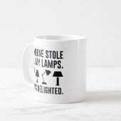 Someone Stole All My Lamps Kaffeetasse (Vorderseite Links)