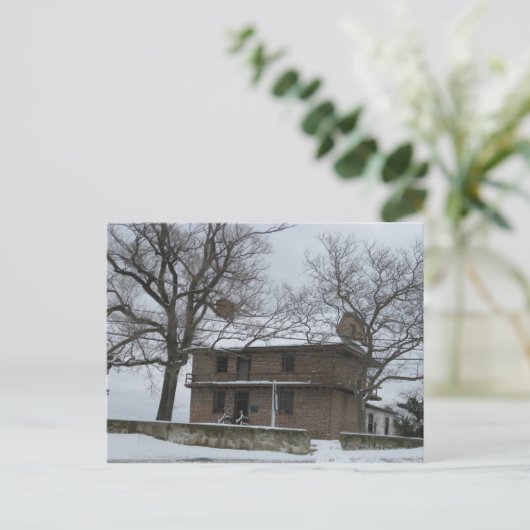 Somers Mansion Postkarte (Stehend Vorderseite)