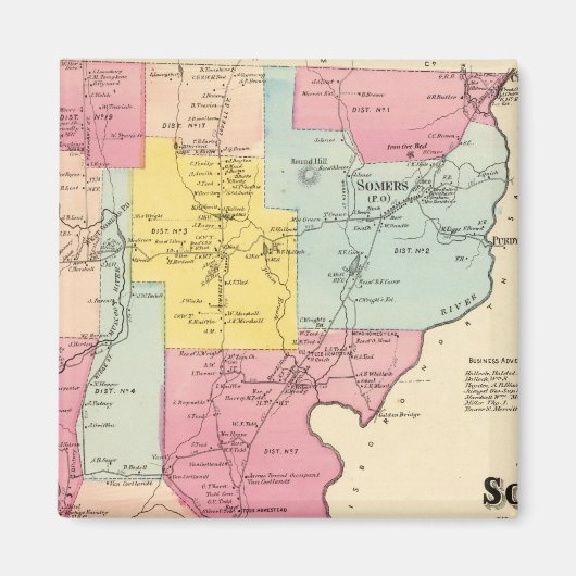 Somers, Stadt Magnet (Vorne)