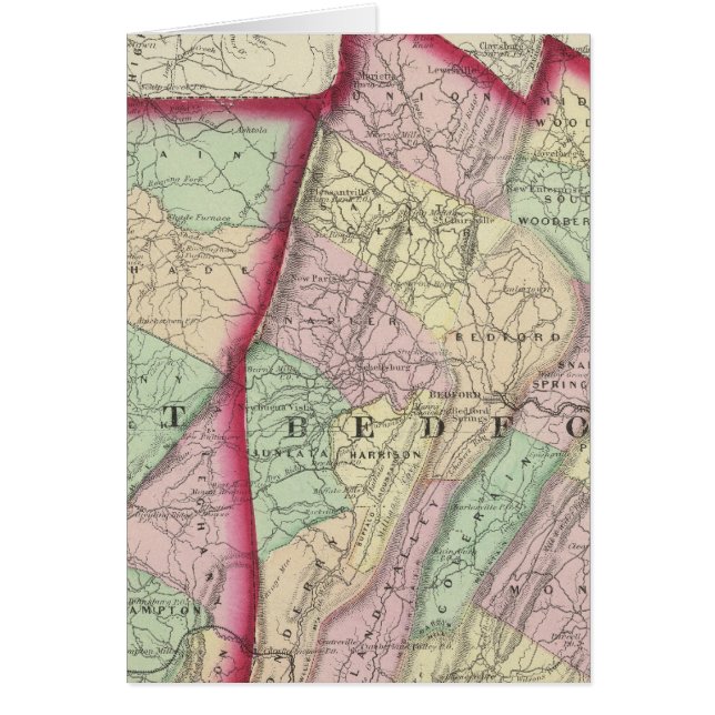Somerset, Bedford, Fulton Landkreises (Vorne)
