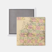 Somerset Co., Maine Magnet (Vorderseite/Rückseite)