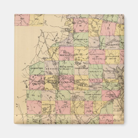 Somerset Co., Maine Magnet (Vorne)