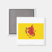 Somerset Flag Magnet (Vorderseite/Rückseite)