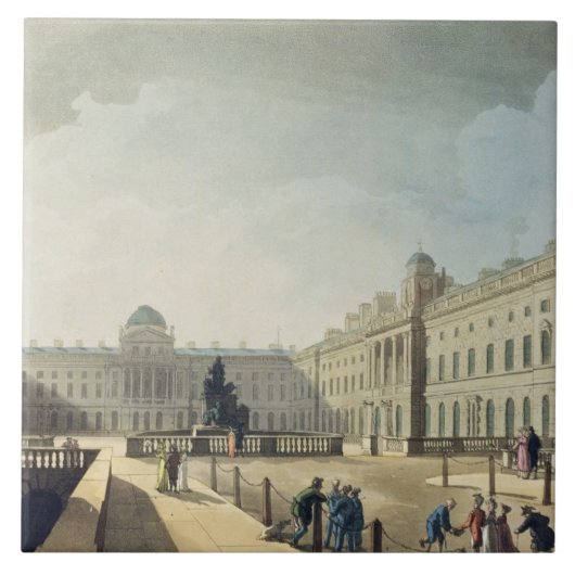 Somerset-Haus, Strang, von 'Ackermanns Microcos Fliese (Vorderseite)