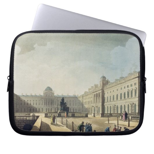 Somerset-Haus, Strang, von 'Ackermanns Microcos Laptopschutzhülle (Vorderseite)