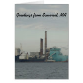 Somerset, MA Grußkarte (Vorne)