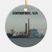 Somerset, MA Keramik Ornament (Vorne)