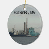 Somerset, MA Keramik Ornament (Links)