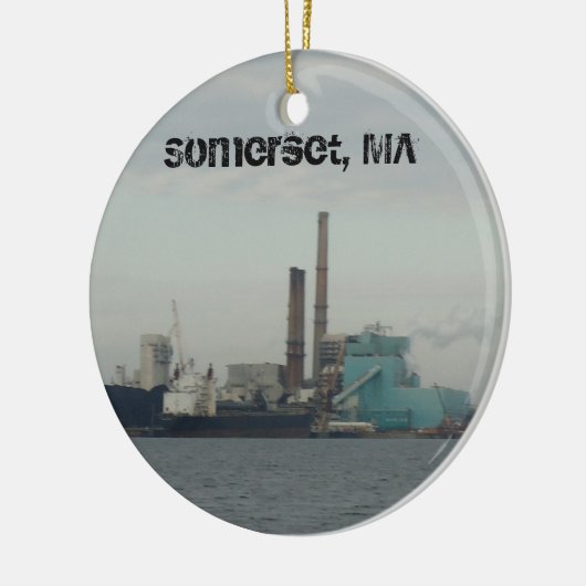 Somerset, MA Keramik Ornament (Links)