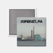 Somerset, MA Magnet (Vorderseite/Rückseite)
