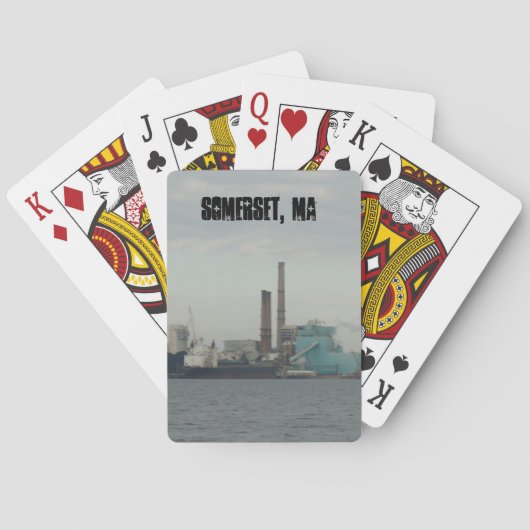 Somerset, MA Spielkarten (Rückseite)