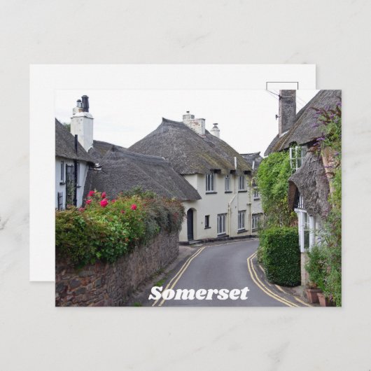 Somerset Postkarte (Vorne/Hinten)