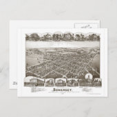 Somerset Postkarte (Vorne/Hinten)