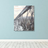 Somerset Railroad Trestle Leinwanddruck (Insitu (Holzboden))
