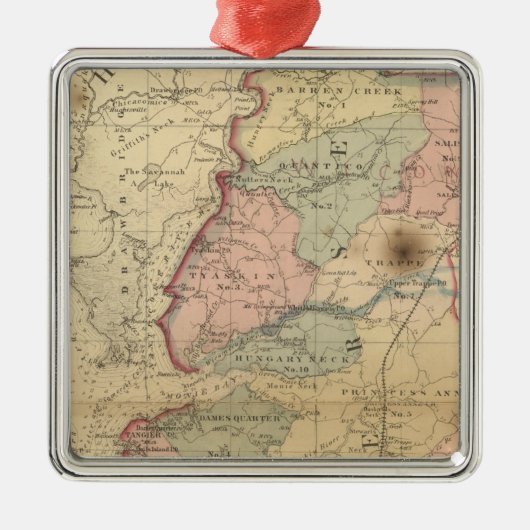 Somerset Silbernes Ornament (Vorne)