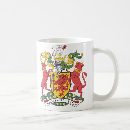Somerset-Wappen Kaffeetasse (Rechts)