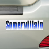 Somervillain Blau-Autoaufkleber Autoaufkleber (Auf Auto)