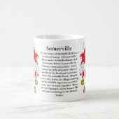 Somerville-Familien-Wappen Kaffeetasse (Mittel)