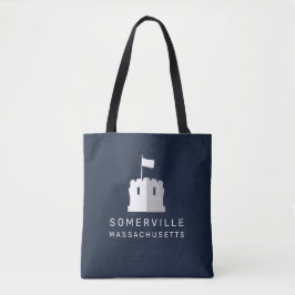 Somerville Massachusetts Tote Bag Tasche