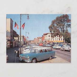 Somerville, New Jersey, View Vintag Postkarte