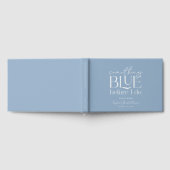 Something Blue Before I Do Bridal Shower Gästebuch (Voll)