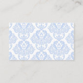 Something blue before i do recipe for the bride begleitkarte (Rückseite)