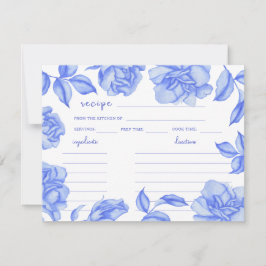 Something blue -  bridal shower recipe