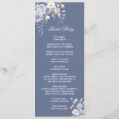 Something Blue Double Sided Flat Program Programm (Rückseite)