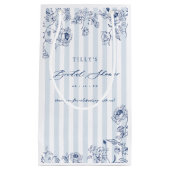 Something Blue Favor Bags Bridal Shower Gift Wrap Kleine Geschenktüte (Vorderseite)
