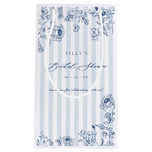 Something Blue Favor Bags Bridal Shower Gift Wrap Kleine Geschenktüte