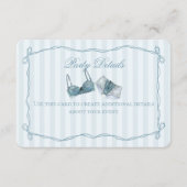 Something Blue Lingerie Shower Details Insert (Vorderseite)