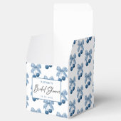 Something Blue Theme Bridal Shower Geschenkschachtel (Geöffnet)
