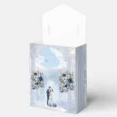 Something Blue Wedding Favor Box Geschenkschachtel (Geöffnet)