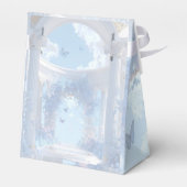 Something Blue Wedding Favor Box Geschenkschachtel (Rückseite)