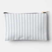 Something Blue Zipper Makeup Bag Bridal Party Gift Zubehörtasche (Rückseite)